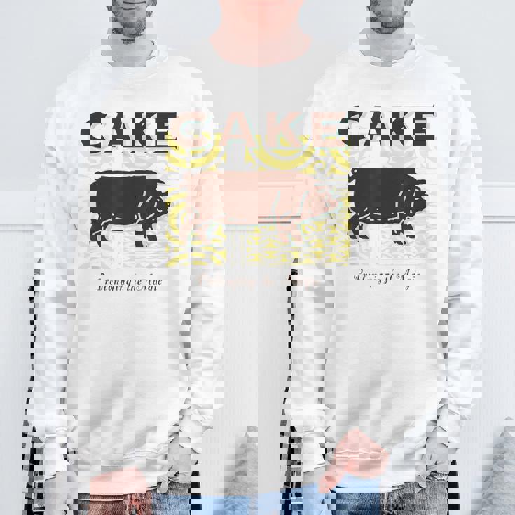 ケーキ 長引き The Magic スウェットシャツ 高齢者への贈り物