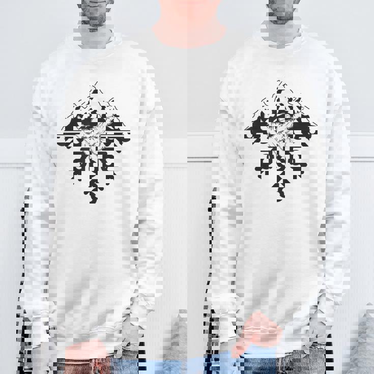 スノーボード スノボ スノーフレーク スウェットシャツ 高齢者への贈り物