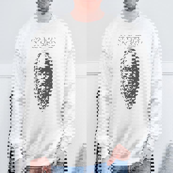 ソクラテスtシャツ 古代ギリシャ哲学者 スウェットシャツ 高齢者への贈り物