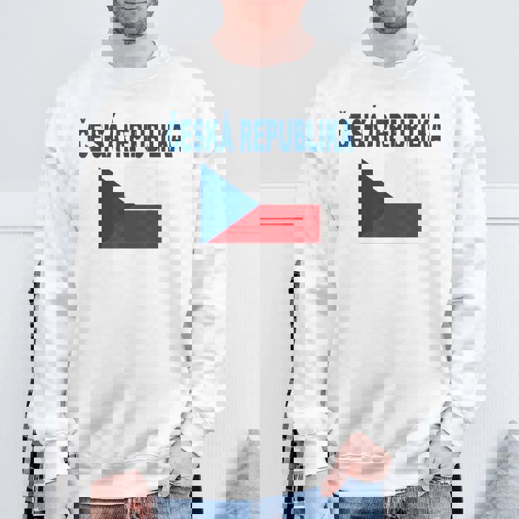 チェコ国旗 チェコ国旗 チェコ国旗 チェコlajka Ceske メンズ レディース スウェットシャツ 高齢者への贈り物