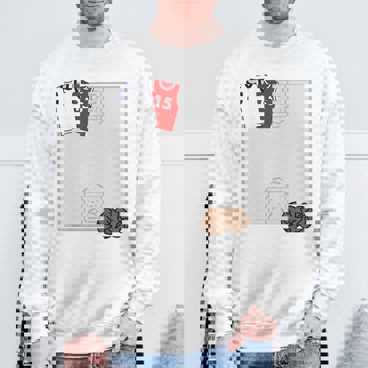 バスケットボール サイン帳 寄せ書き 色紙 先輩 先生 ありがとう、おつかれさま 贈る言葉 メッセージ スウェットシャツ 高齢者への贈り物