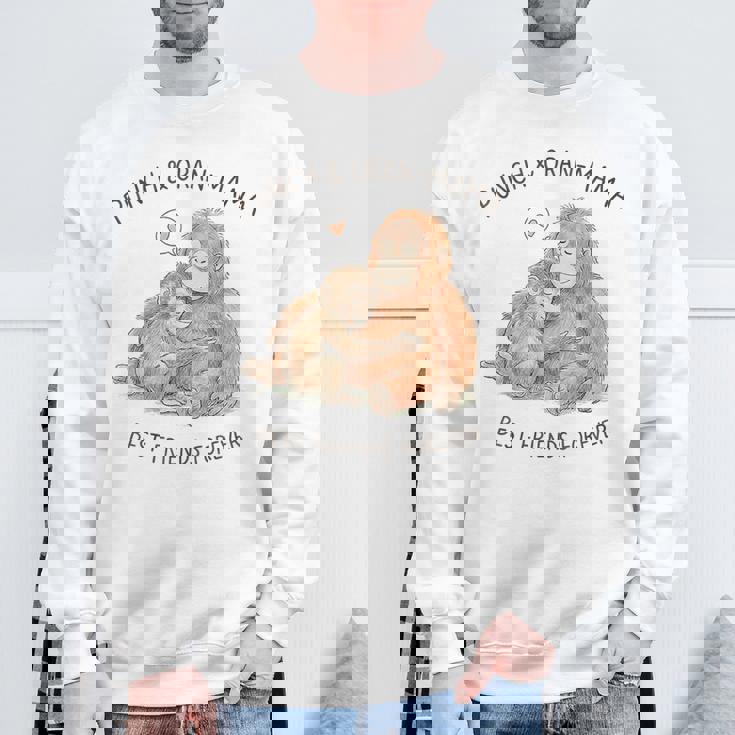 パンチとオランママのベスト・フレンズ・フォーエバー スウェットシャツ 高齢者への贈り物