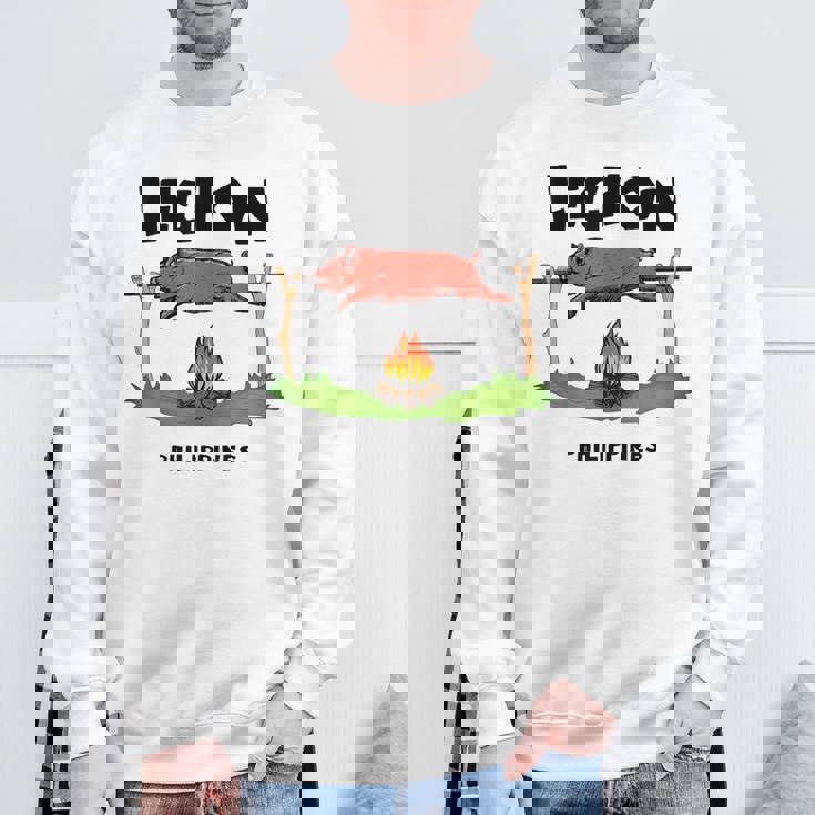 フィリピン レションピッグ セブ ギフト お土産 スウェットシャツ 高齢者への贈り物