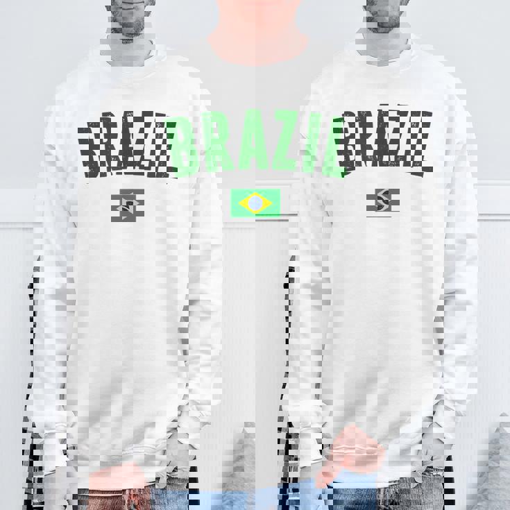 ブラジルシャツ メンズ レディース キッズ ブラジル サッカーファン スウェットシャツ 高齢者への贈り物