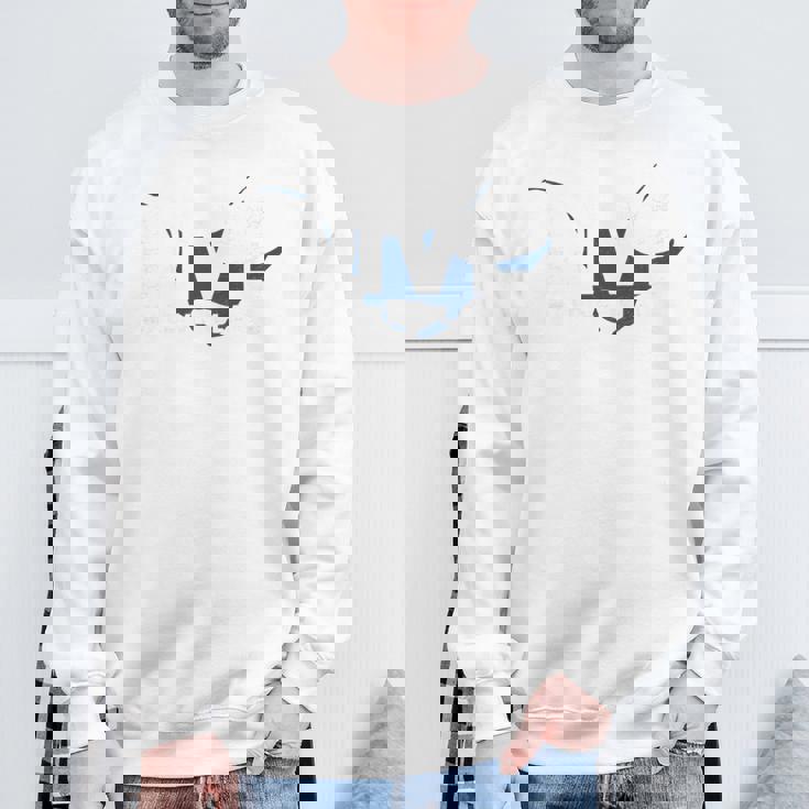 モルディブダイブマンタダイビング 長袖tシャツ スウェットシャツ 高齢者への贈り物