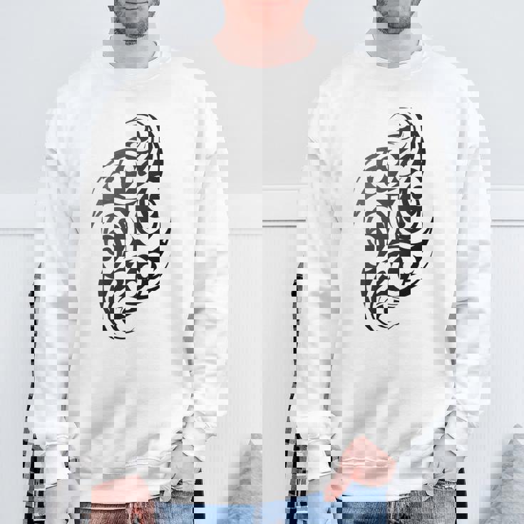 伝統的な本物のマオリ族タトゥーニュージーランド。 スウェットシャツ 高齢者への贈り物