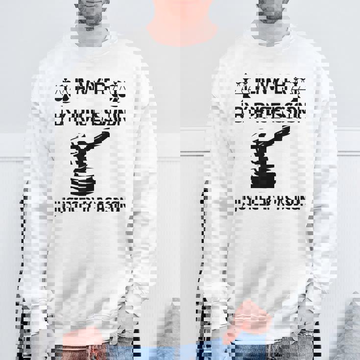 弁護士 法律 格言 法学者 デザイン 弁護士 スウェットシャツ 高齢者への贈り物