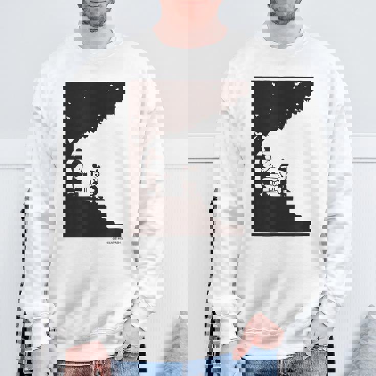 詩とメルヘン 東君平 なつのたぬき スウェットシャツ 高齢者への贈り物