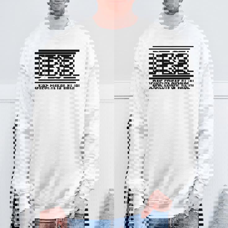 面白いディーゼルトラックtシャツ。 長袖tシャツ スウェットシャツ 高齢者への贈り物