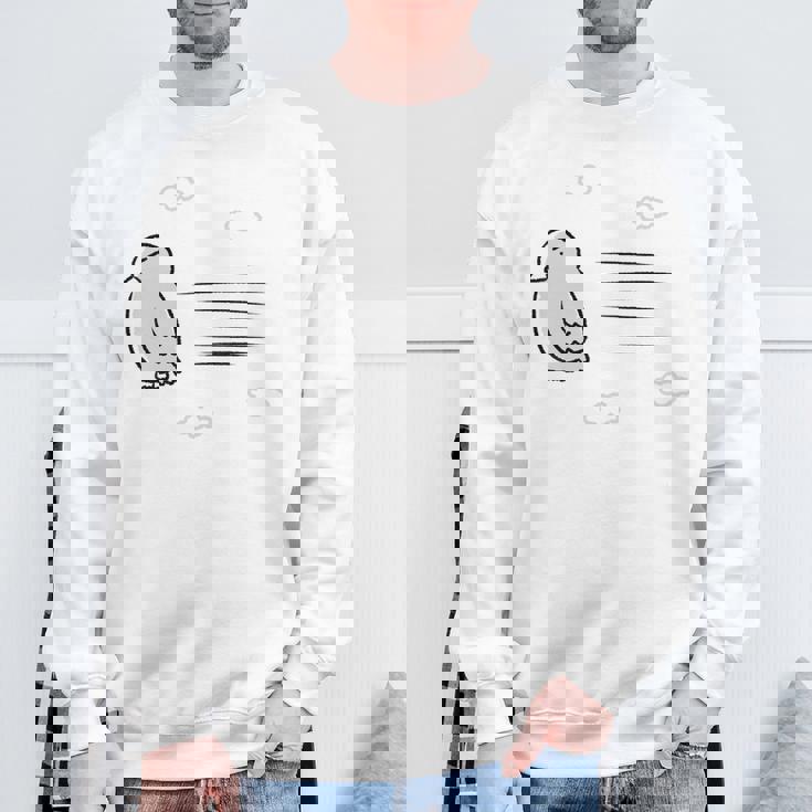 飛ぶ鳥 スウェットシャツ 高齢者への贈り物