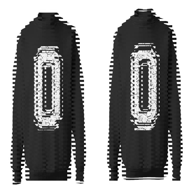 0番チームゼロ スポーツ グランジ 代表チームマッチング スウェットシャツ