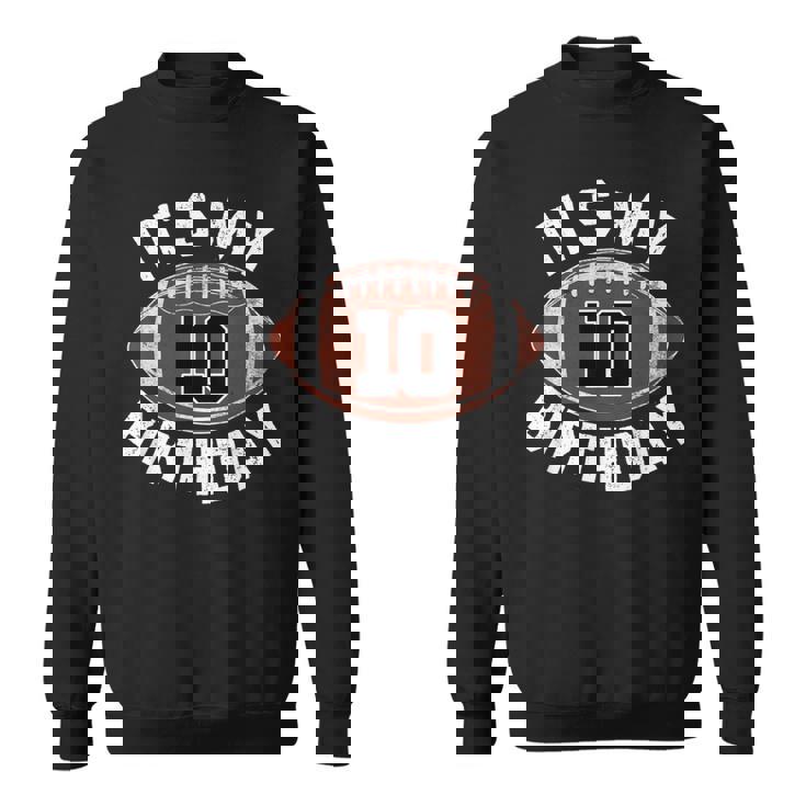 10歳の誕生日 フットボール 10歳 男の子 スポーツパーティー キッズ スウェットシャツ