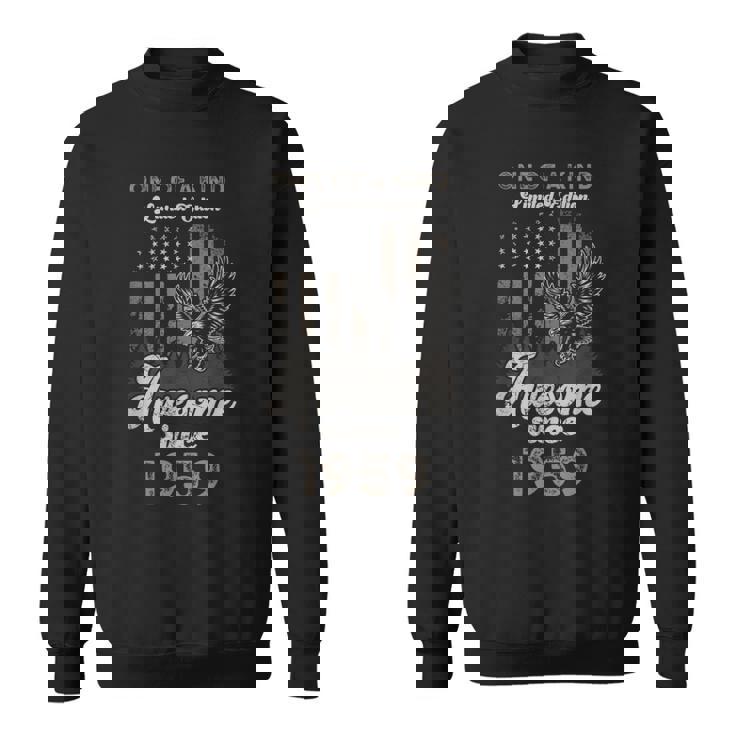 1959年、アメリカ国旗、イーグル、67歳の誕生日、愛国的 スウェットシャツ