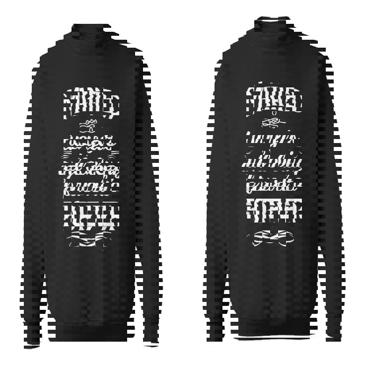 2年 結婚記念日 結婚 結婚記念日 結婚記念日 結婚結婚式 スウェットシャツ