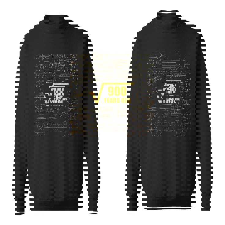 30歳の誕生日 四角根 900 30歳 算数 楽しい スウェットシャツ