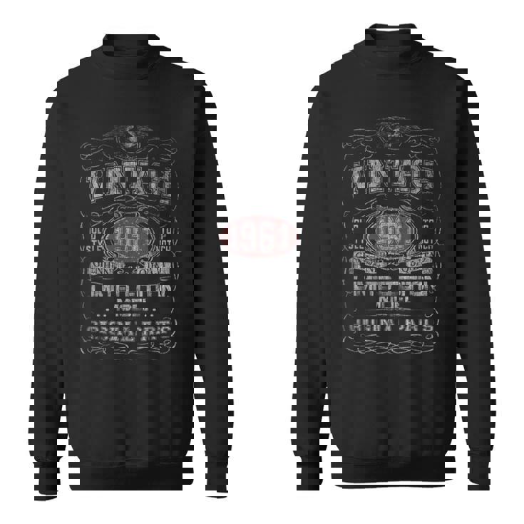 61歳の誕生日ギフト ヴィンテージ 1961年生まれ 1961年 スウェットシャツ