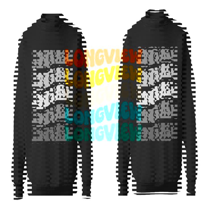 70S Longview 70年代のロングビュー 長袖tシャツ スウェットシャツ