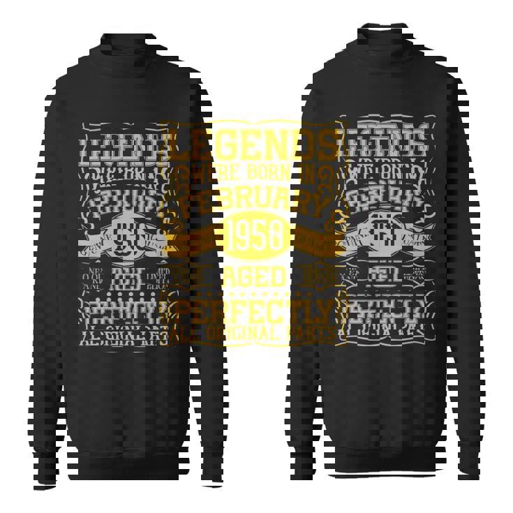 76歳の誕生日伝説は1950年2月に誕生しました。 長袖tシャツ スウェットシャツ