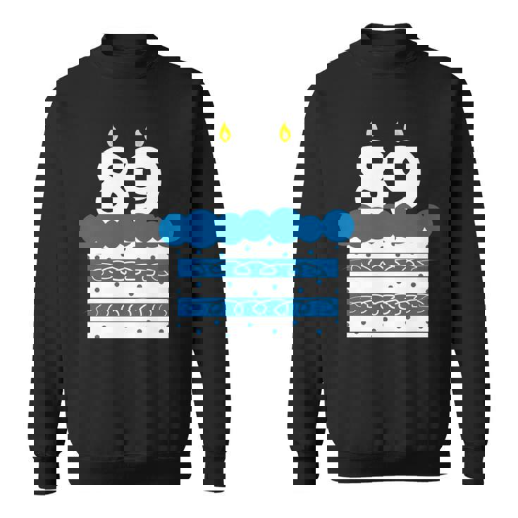 89 歳の誕生日番号 89 89 歳の誕生日番号 長袖tシャツ スウェットシャツ