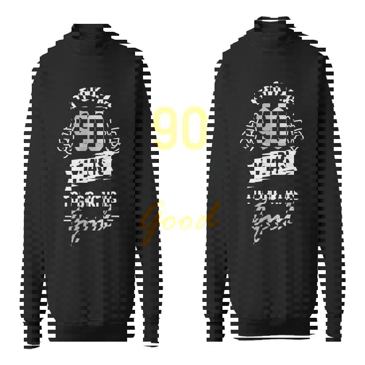 90歳 誕生日 お祝い 90歳 スウェットシャツ