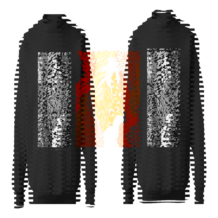 Africa アフリカ Animal Print Africa Is Calling スウェットシャツ