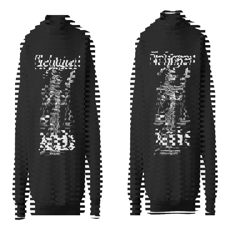 Anubis Egyptian God Of The Dead And Ancient Mythology Sweatshirt