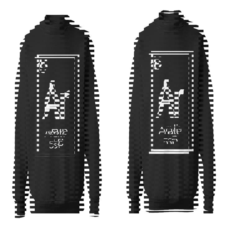 Armalite Ar-15 元素周期表 スウェットシャツ