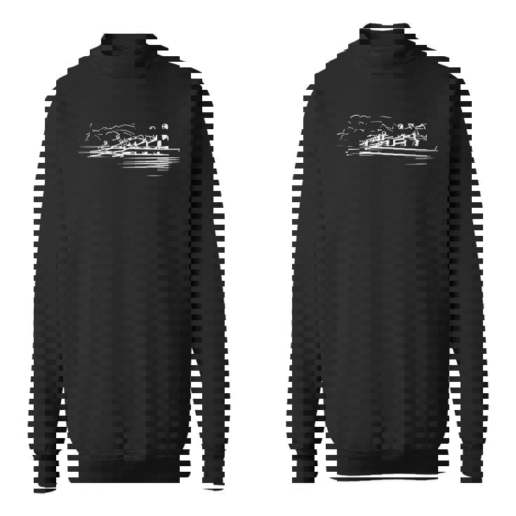 Arte En Línea Del Equipo De Remo Camisa de entrenamiento