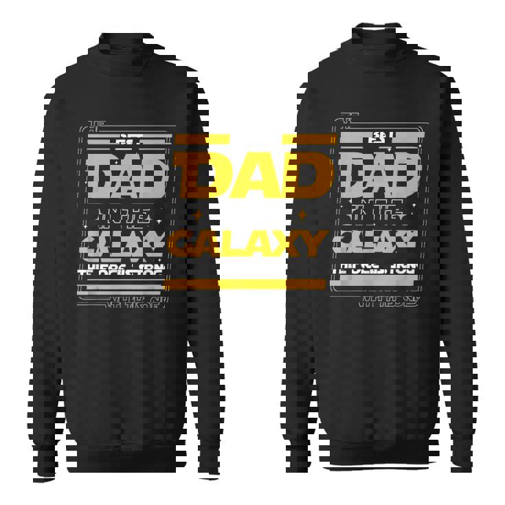 The Best Dad In The Galaxy Festa Del Papà Papà Felpa