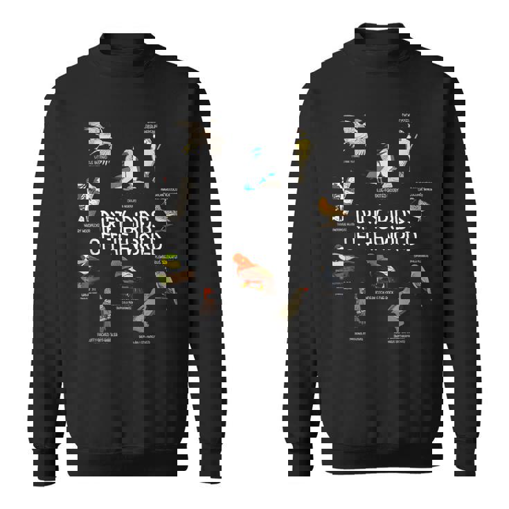 Bird Watching Dirty Birds Of The World Birding Sweatshirt Unisex