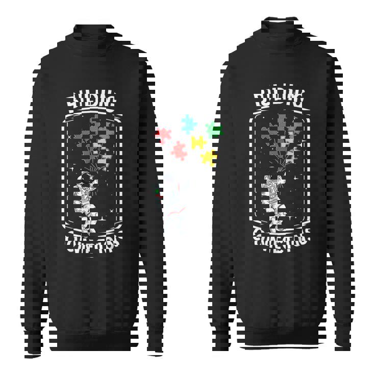 Building Connection Astronaut Autism スウェットシャツ