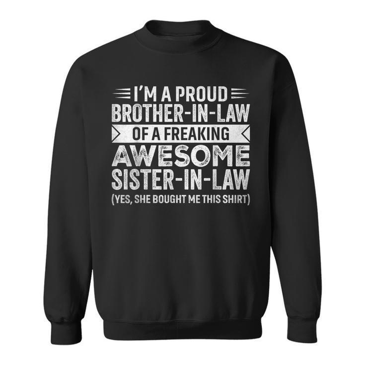 Cadeau Amusant Pour Beau-Frère De La Part D'une Belle-Sœur Sweater e