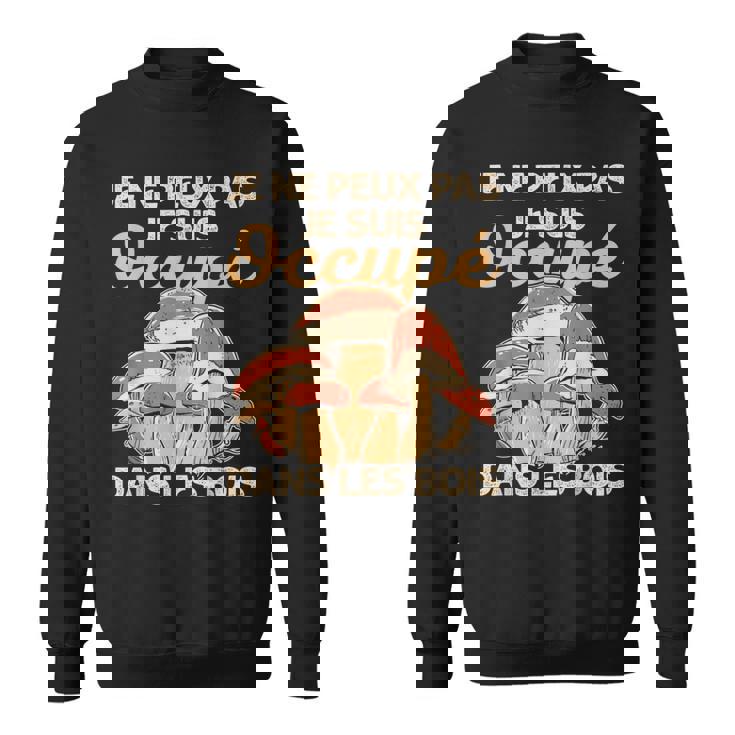 Cèpes Chasseur De Champignon Ramasseur De Cèpes Drôle Sweater e