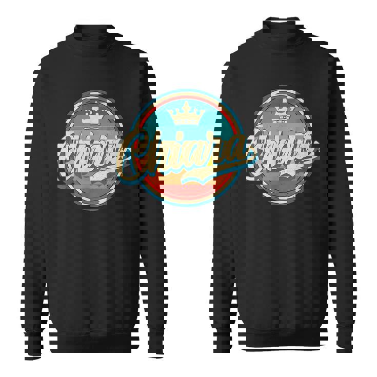 Chiara Rétro Nom Drôleintage Prénom Chiara Sweater e