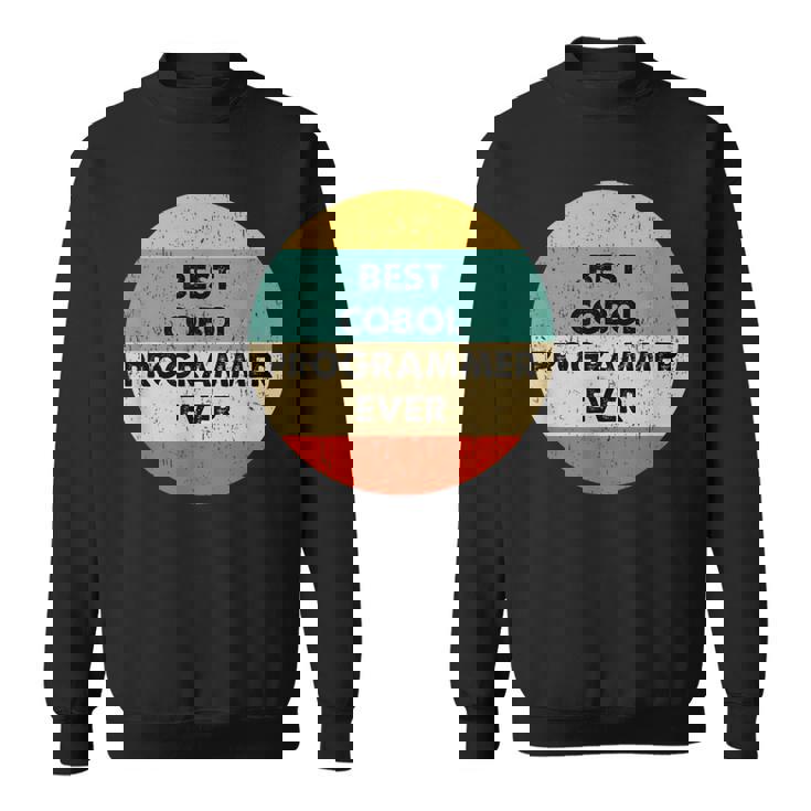 Cobol プログラマーシャツ 史上最高のコボルプログラマー スウェットシャツ