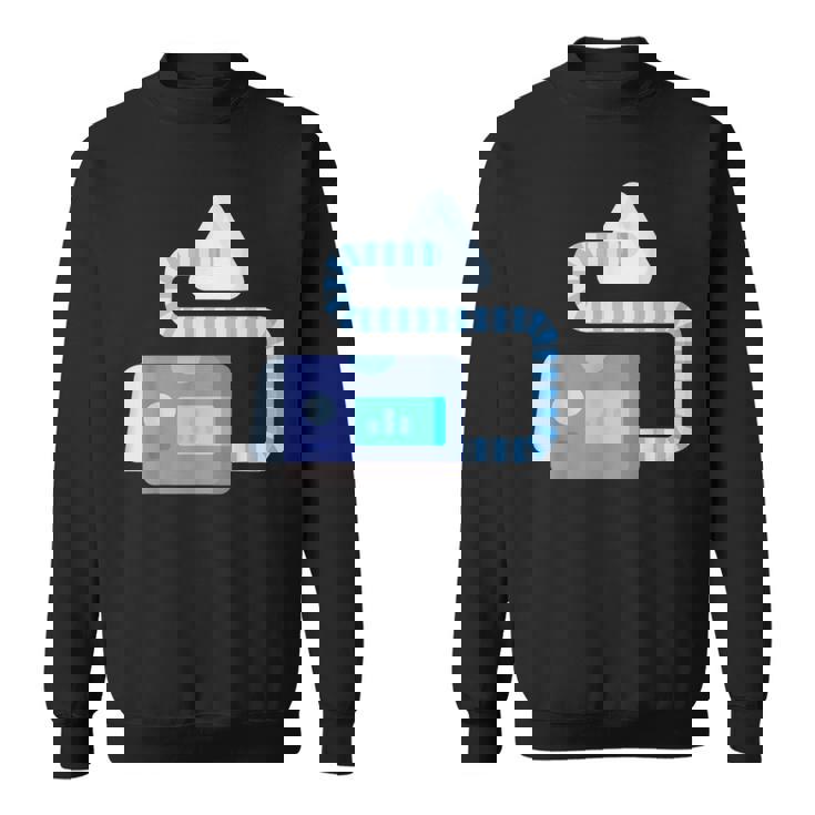 Cpap Life 面白い睡眠時無呼吸 スウェットシャツ