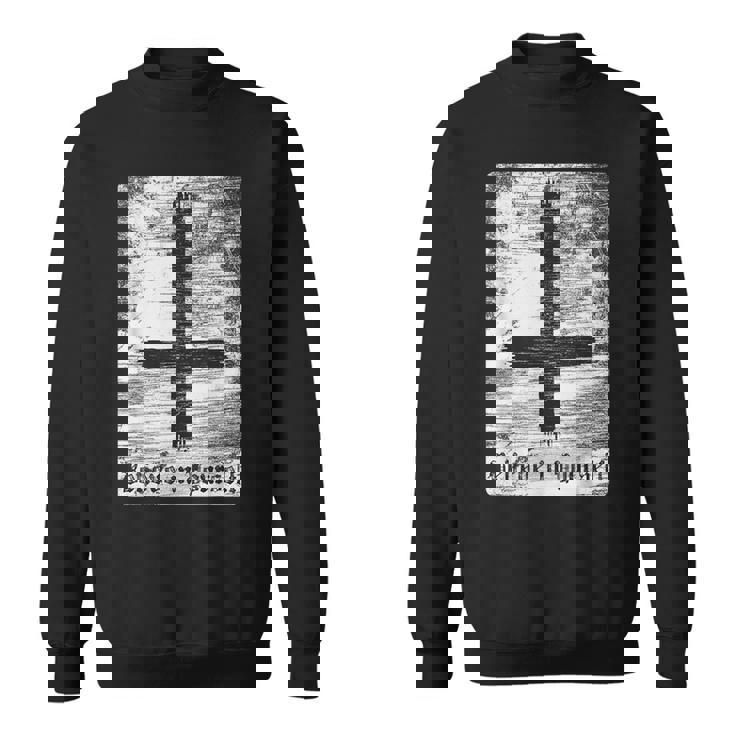 Cruz Invertida Ateo Cree En Ti Mismo Anti Religión Camisa de entrenamiento