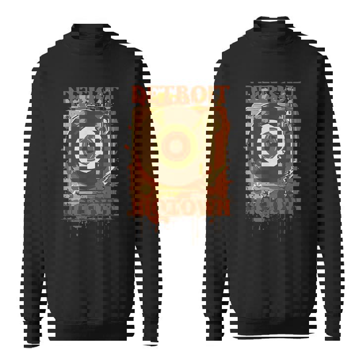 Detroit Motown レコード スウェットシャツ