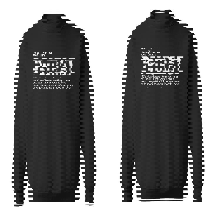 Divertida De Regalo Deacerdote Católico Camisa de entrenamiento