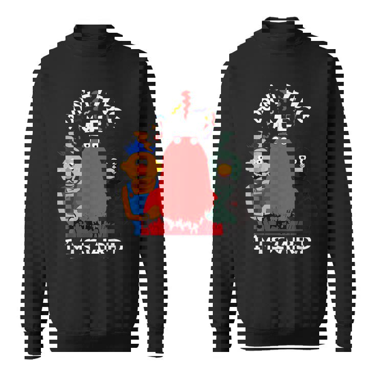 Don't Hug Me I'mcareds 面白い言葉 皮肉 スウェットシャツ