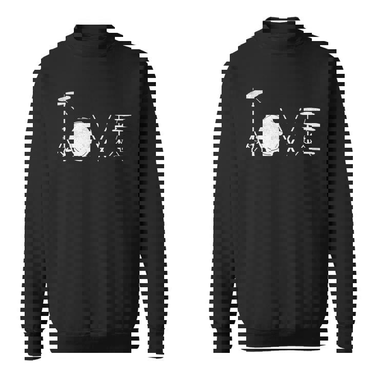 Drummer Love グラフィックドラムセット ドラミングミュージシャン ロックバンド スウェットシャツ