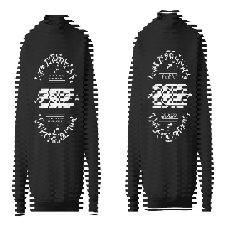 Edición Limitada 2012 Cumpleaños 2012 Nacido En 2012 Camisa de entrenamiento