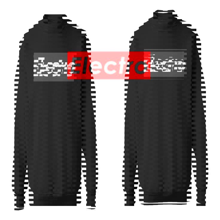 Electro Electronic House Music Edm Electro Mix スウェットシャツ