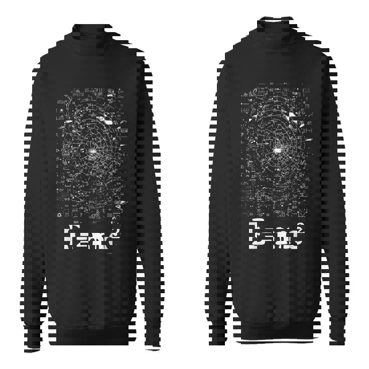 EMc2 方程式 物理学 相対性理論 数学 数学 スウェットシャツ