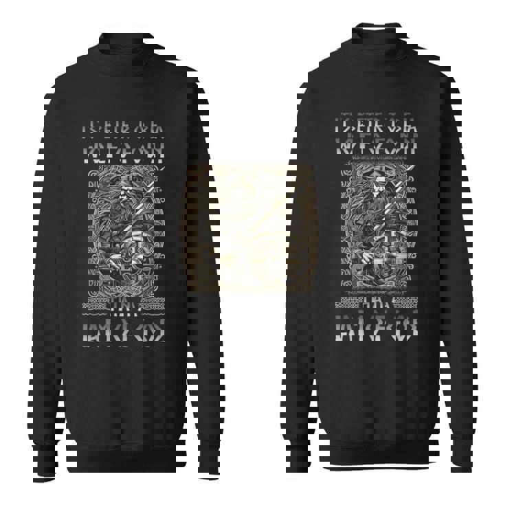 Es Mejorer Un Lobo De Odín Que Un Lam Of Godiking Camisa de entrenamiento