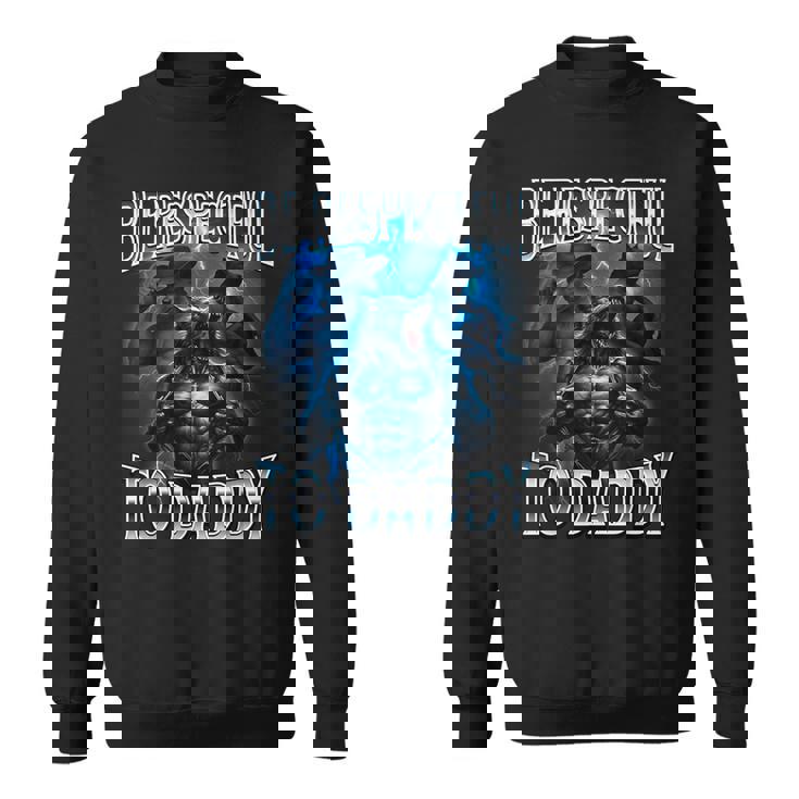 Essere Rispettosi Per Papà Cringy Divertente Alfa Lupotupido Felpa