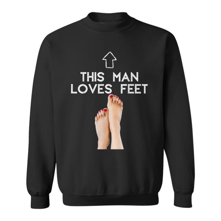 Este Hombre Ama Pies Pies Fetiche Diseño Para Hombre Camisa de entrenamiento