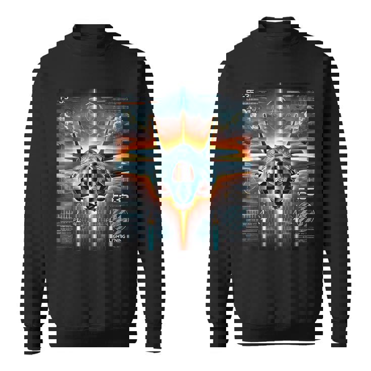 F-35 ライトニングii 戦闘機 スウェットシャツ