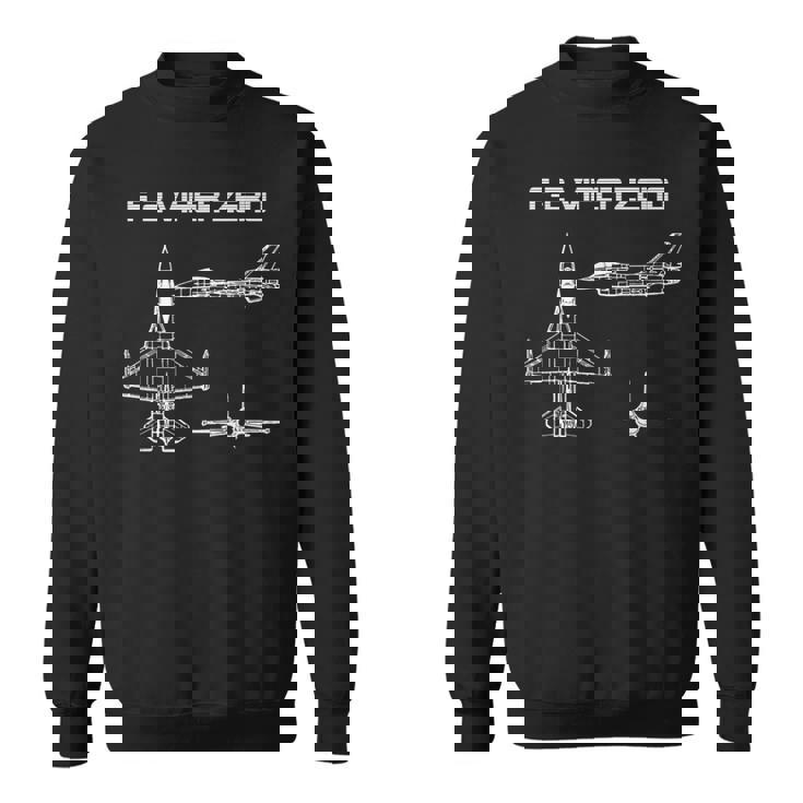 F2 日本戦闘機 スウェットシャツ