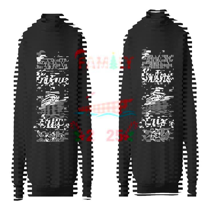 Family Christmas Cruise 2025 Matching Family Cruise Holiday Sweatshirt
